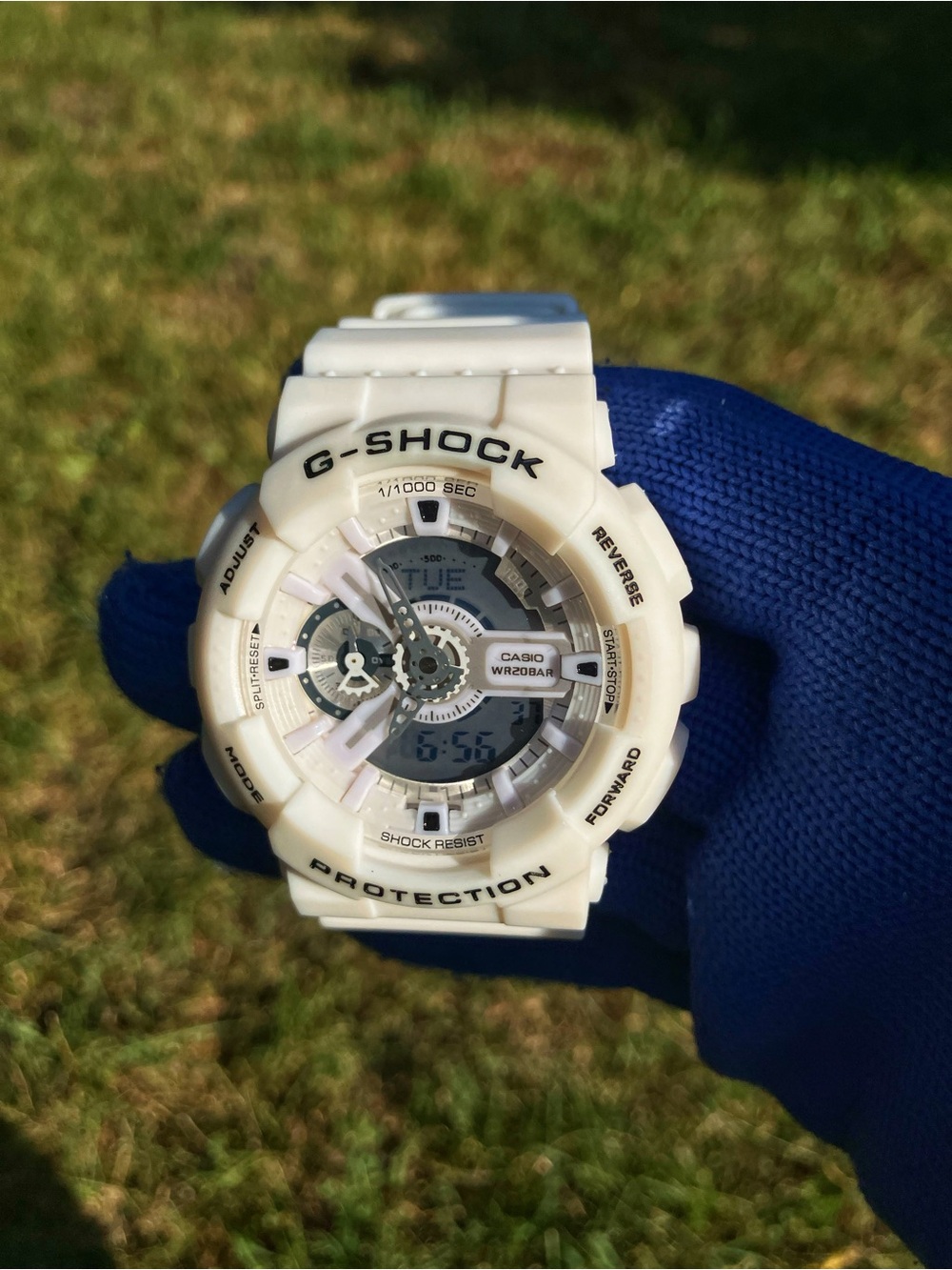 Custom G Shock All White Colorway